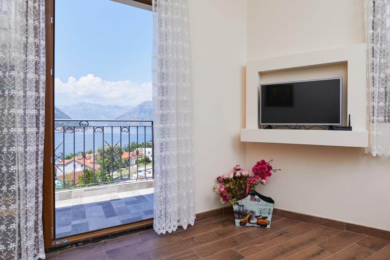 Our Sunset Apartments With Pool And Sea View 科托尔 外观 照片